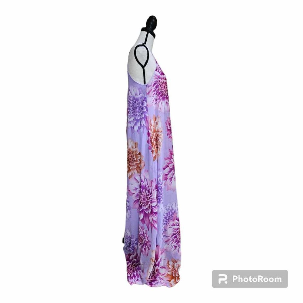 NEW Red Dress - Aura Lavender Floral Maxi Dress Size S - Picture 2 of 9